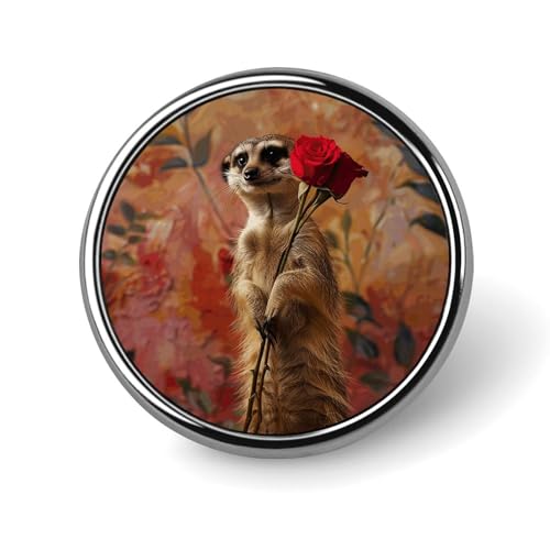 Runde Anstecknadel mit Eule und Blume, niedliche Krawattennadel für Hüte, Kleidung, Taschen, einzigartiges Mode-Accessoire, Geschenk für Männer und Frauen, Circular, Aluminium, Kein Edelstein Runde Anstecknadel mit Eule und Blume, niedliche Krawattennadel für Hüte, Kleidung, Taschen, einzigartiges Mode-Accessoire, Geschenk für Männer und Frauen, Circular, Aluminium, Kein Edelstein von GHBNK