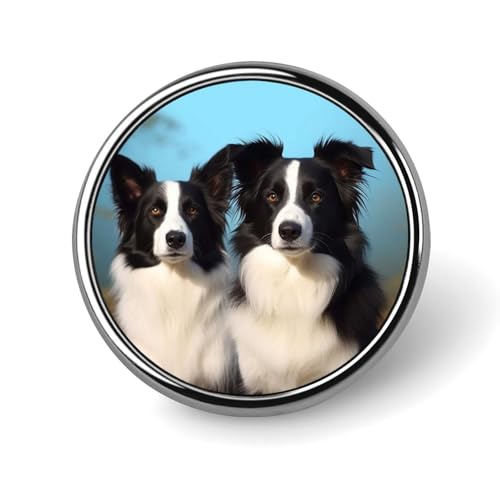 Runde Anstecknadel mit Saxophon und Klavier, niedliche Krawattennadel für Hüte, Kleidung, Taschen, einzigartiges Mode-Accessoire, Geschenk für Männer und Frauen, rund, Aluminium, kein Edelstein von GHBNK