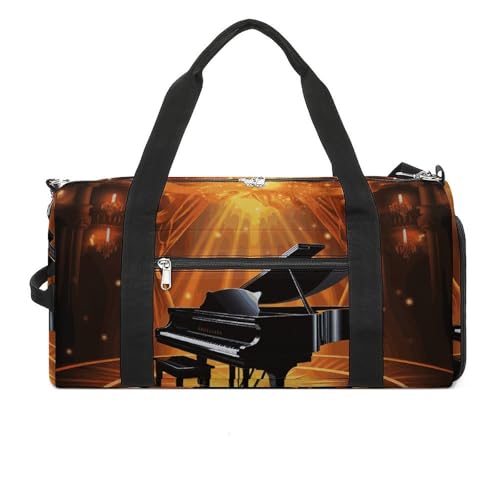 Sporttasche für Herren, Reisetasche, Musiktheater, Tragetasche, Wochenendtasche, Wochenendtasche, für Sport, Stil, Einheitsgröße, Stil:, Einheitsgröße Sporttasche für Herren, Reisetasche, Musiktheater, Tragetasche, Wochenendtasche, Wochenendtasche, für Sport, Stil, Einheitsgröße, Stil:, Einheitsgröße von GHBNK