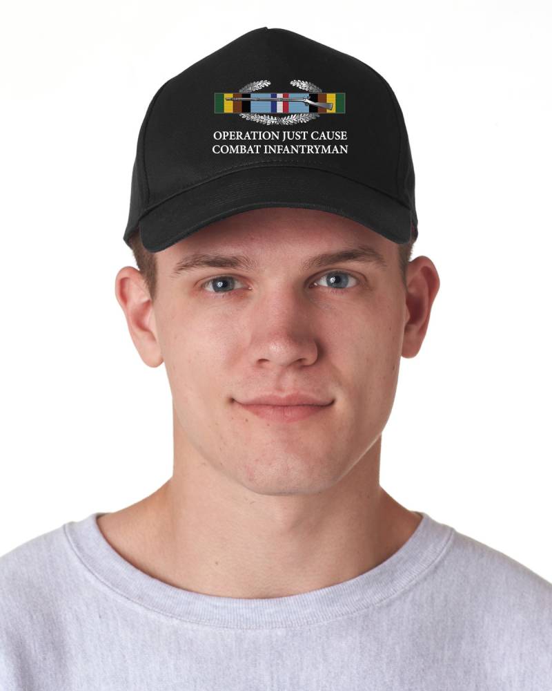 Die Gestickte Baseballkappe Der Aktion "Just Case"-Kampfinfanteristist-9873." von GHCCLOTHING