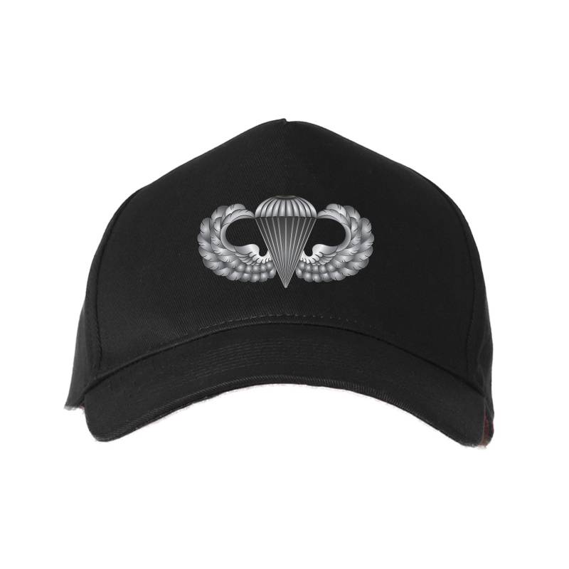 Us Army Basic Fallschirmspringer Abzeichen Bestickte Baseball Cap-12843 von GHCCLOTHING