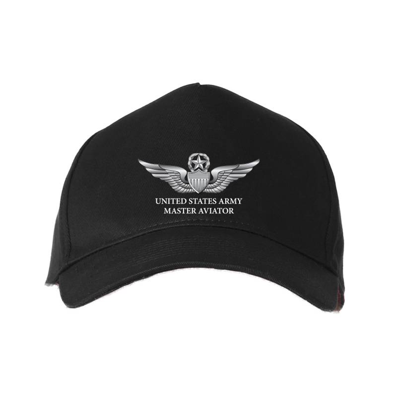 Us Army Master Aviator Bestickte Baseballkappe -10547 von GHCCLOTHING