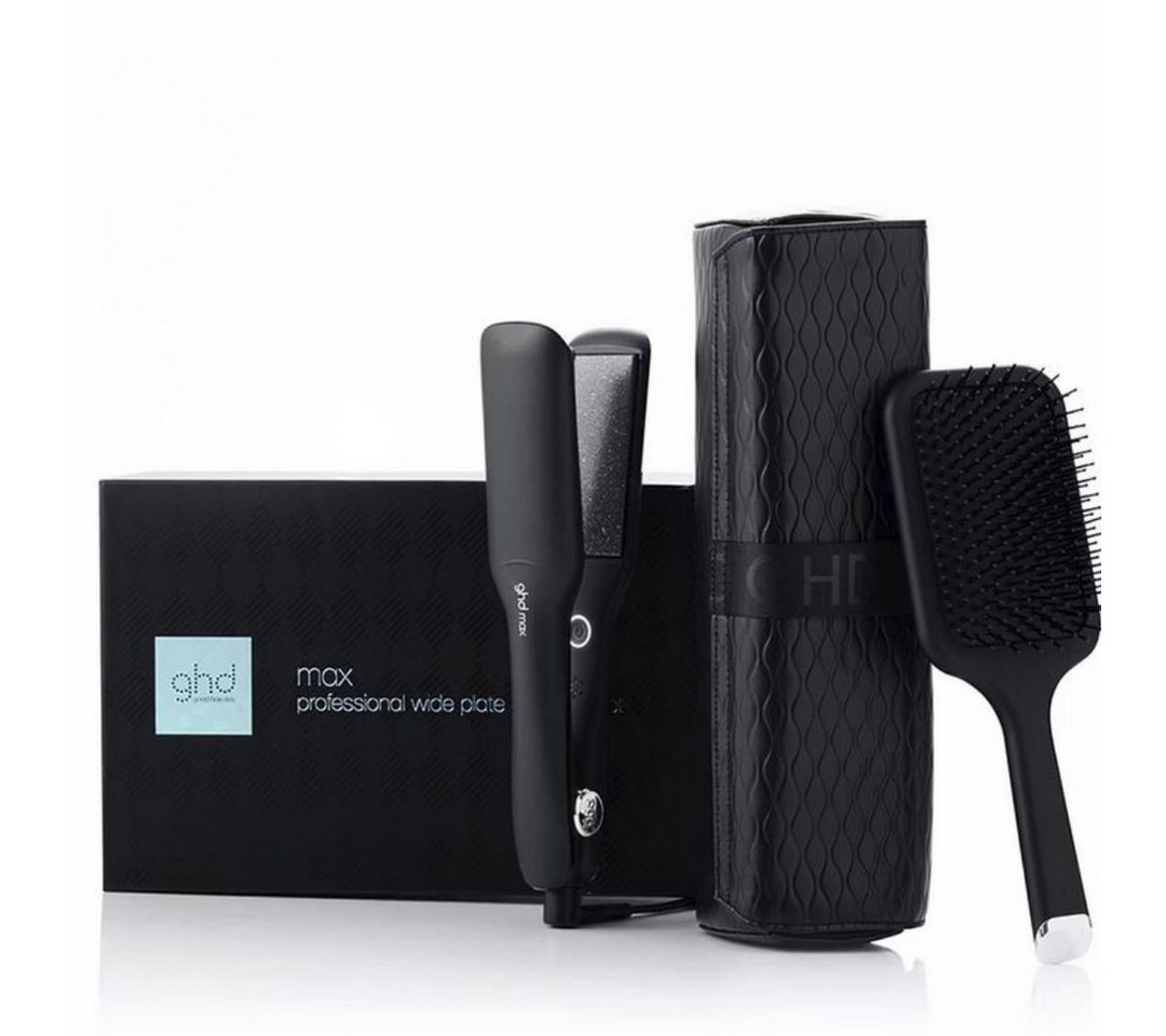 GHD Glätteisen Max Professional Wide Plate Styler Gift Set von GHD