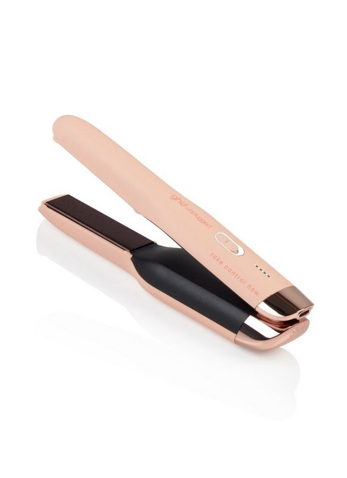 GHD Glätteisen ghd Take Control Now Unplugged Styler Pink Peach Pink Peach von GHD