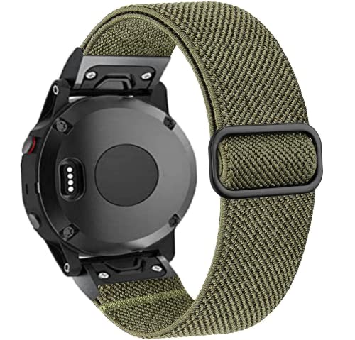 GHFHSG 22 mm Smartwatch-Armband für Garmin Fenix 7, 6X, 6 Pro, 5X, 5 Plus, Quatix5, Forerunner 935 Epix, Nylon, Schnellverschluss-Handgelenkschlaufe, For Garmin Epix, Achat von GHFHSG