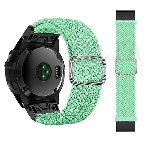 GHFHSG 22 x 26 mm Nylonband für Garmin Fenix 7X 7 Epix 6X 6 Pro 5X 5 Plus 3 3HR Uhrenarmbänder Smart Watch Armbänder Fenix 6XPro 5XPlus Armband, 22mm Fenix 6 6Pro, Achat von GHFHSG