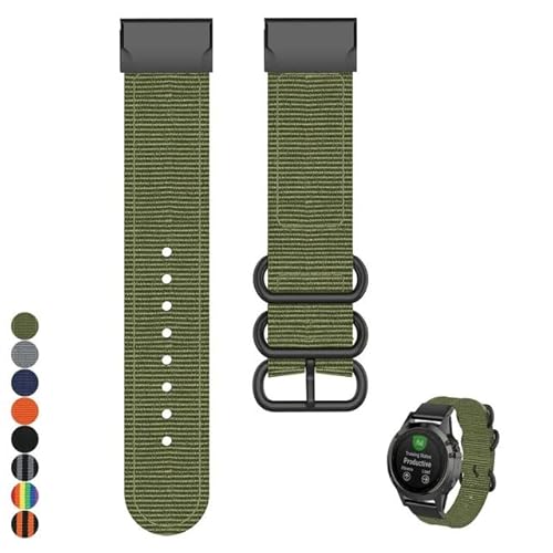 GHFHSG Geflochtenes Nylon-Uhrenarmband für Garmin Fenix 6X 6 Pro 5X 5 Plus 3HR Fenix 7 7X Armband, Schnellverschluss-Armband-Zubehör, For Vertix, Achat von GHFHSG