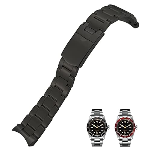 GHFHSG Uhrenarmband aus massivem 904L-Edelstahl für Tudor Black Bay, Herrenarmband, Handgelenk, Pelagos-Serie, 22 mm, 22mm Tudor, Achat von GHFHSG