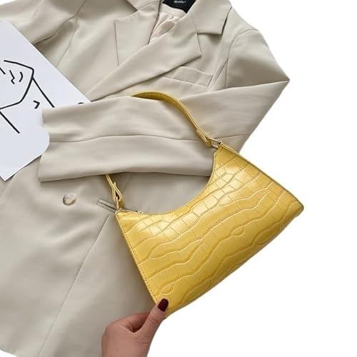 GHHZML Henkeltasche Damen Mode Ledertaschen for Frauen Handtasche weibliche kleine Unterarm Messenger Bag Geldbörse(Color:2) von GHHZML