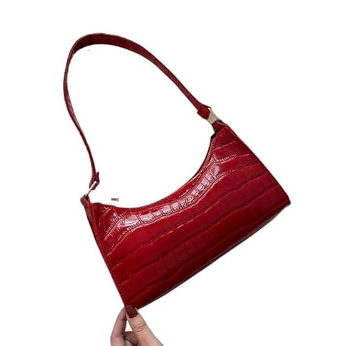 GHHZML Henkeltasche Damen Mode Ledertaschen for Frauen Handtasche weibliche kleine Unterarm Messenger Bag Geldbörse(Color:3) von GHHZML