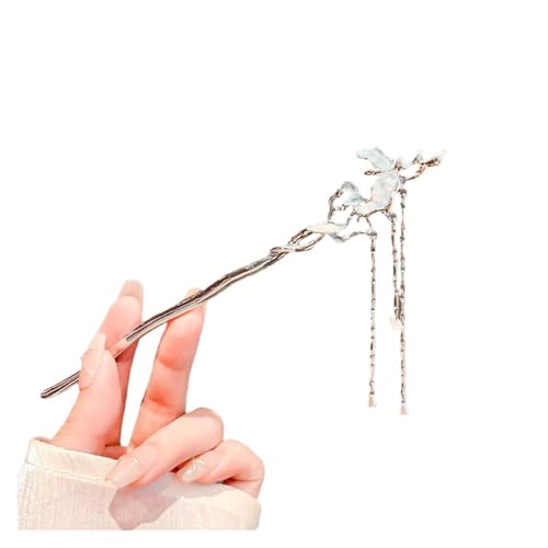 Haarstab 2 Stück klare und coole Halbmond-Haarnadel for Frauen mit Nischendesign und moderner, einfacher und personalisierter Haarnadel(Style 01) von GHHZML