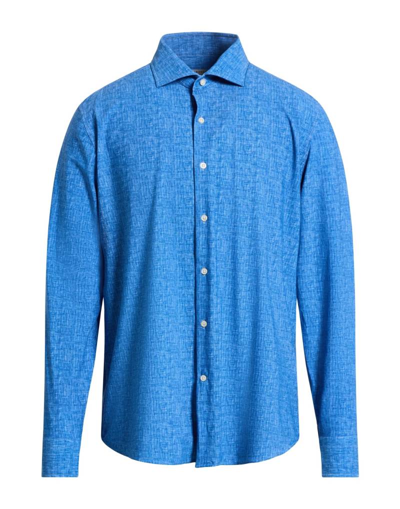 GHIRARDELLI Hemd Herren Azurblau von GHIRARDELLI