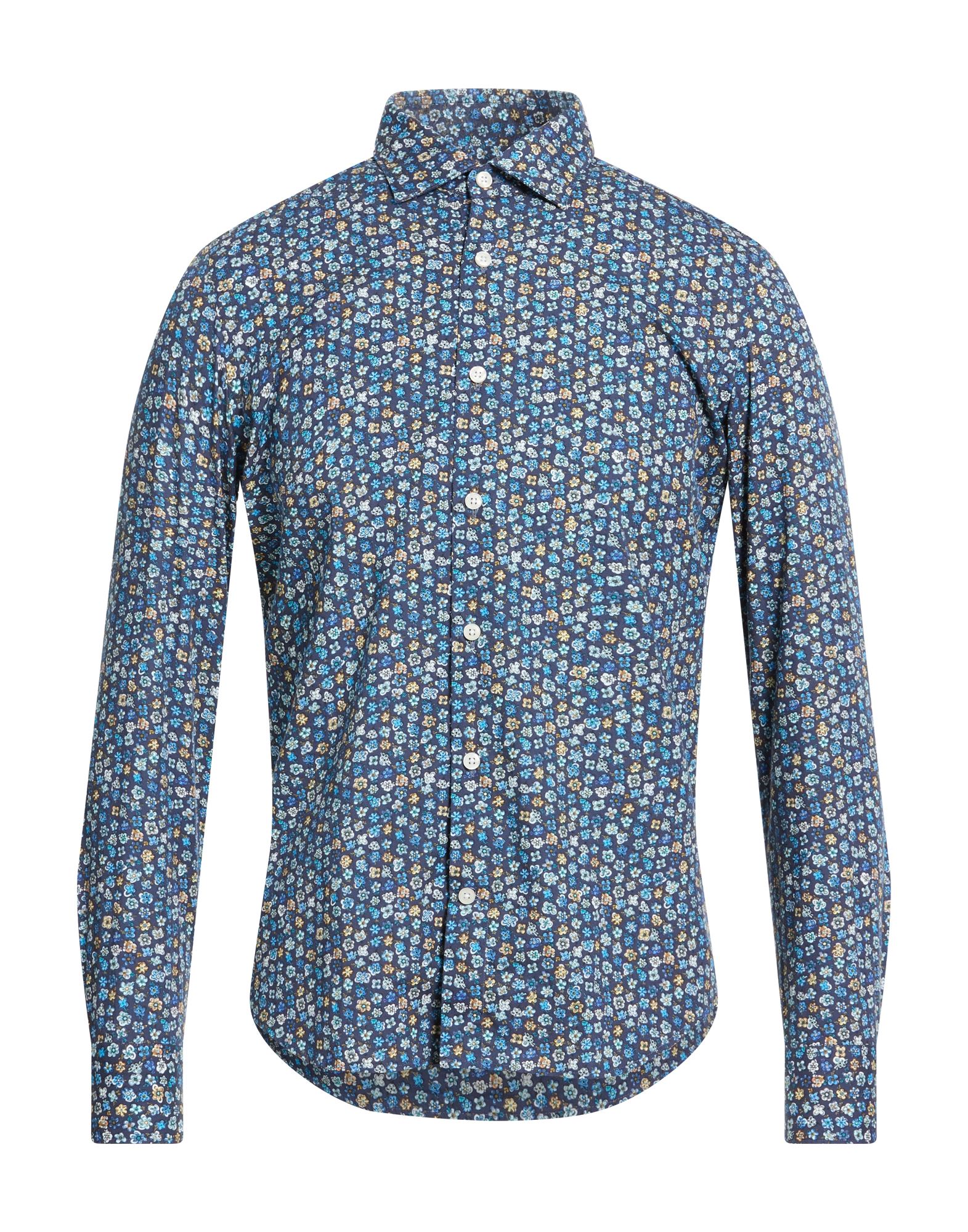 GHIRARDELLI Hemd Herren Blau von GHIRARDELLI