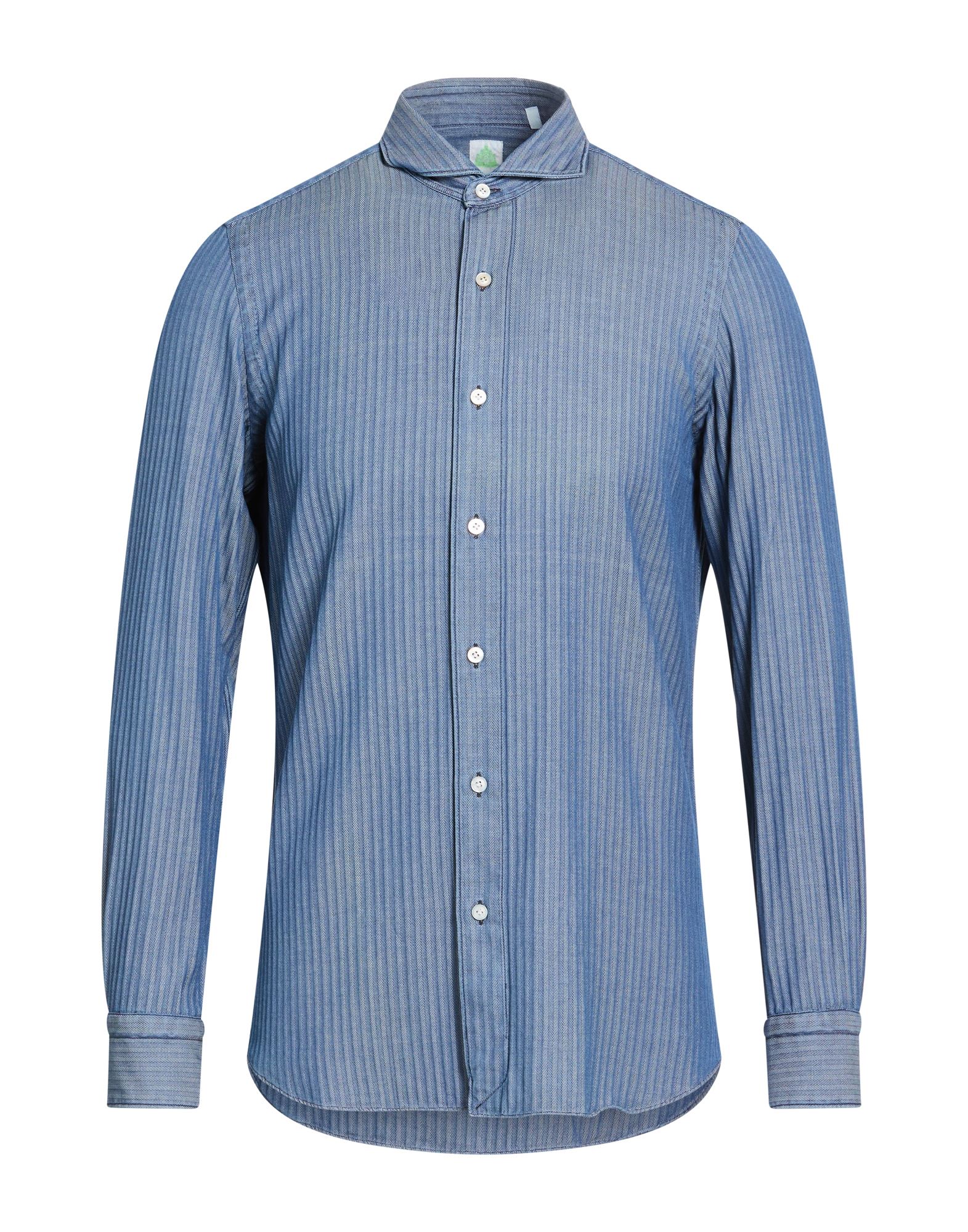 GHIRARDELLI Hemd Herren Hellblau von GHIRARDELLI