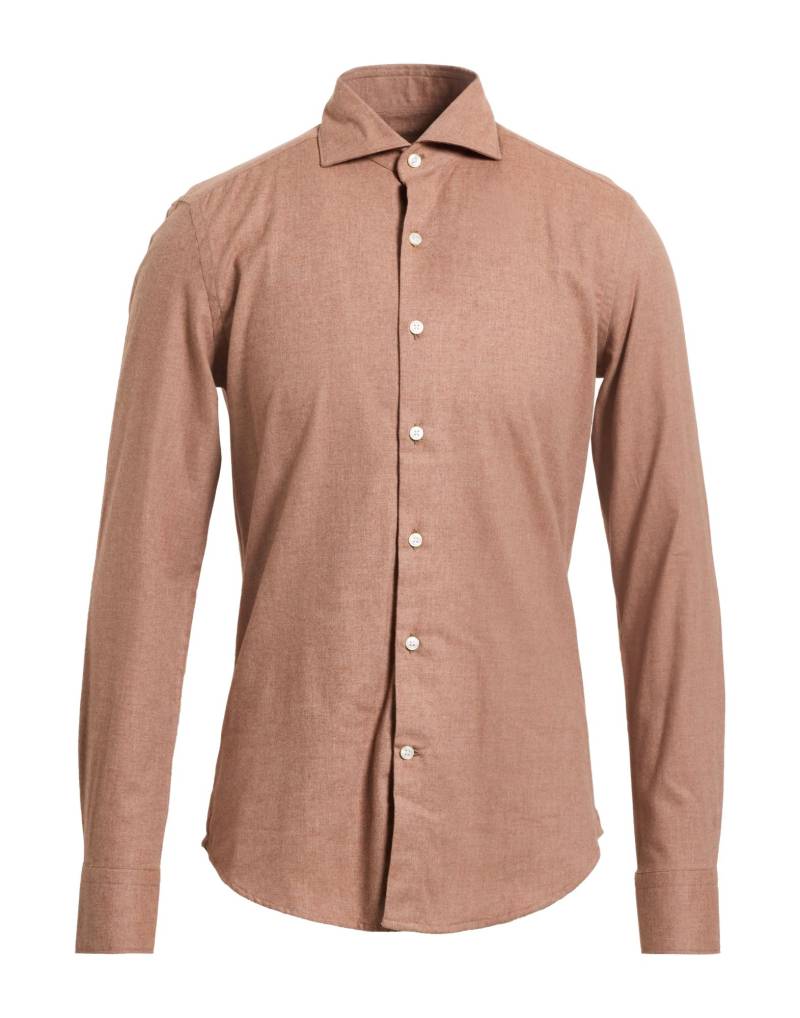 GHIRARDELLI Hemd Herren Hellbraun von GHIRARDELLI
