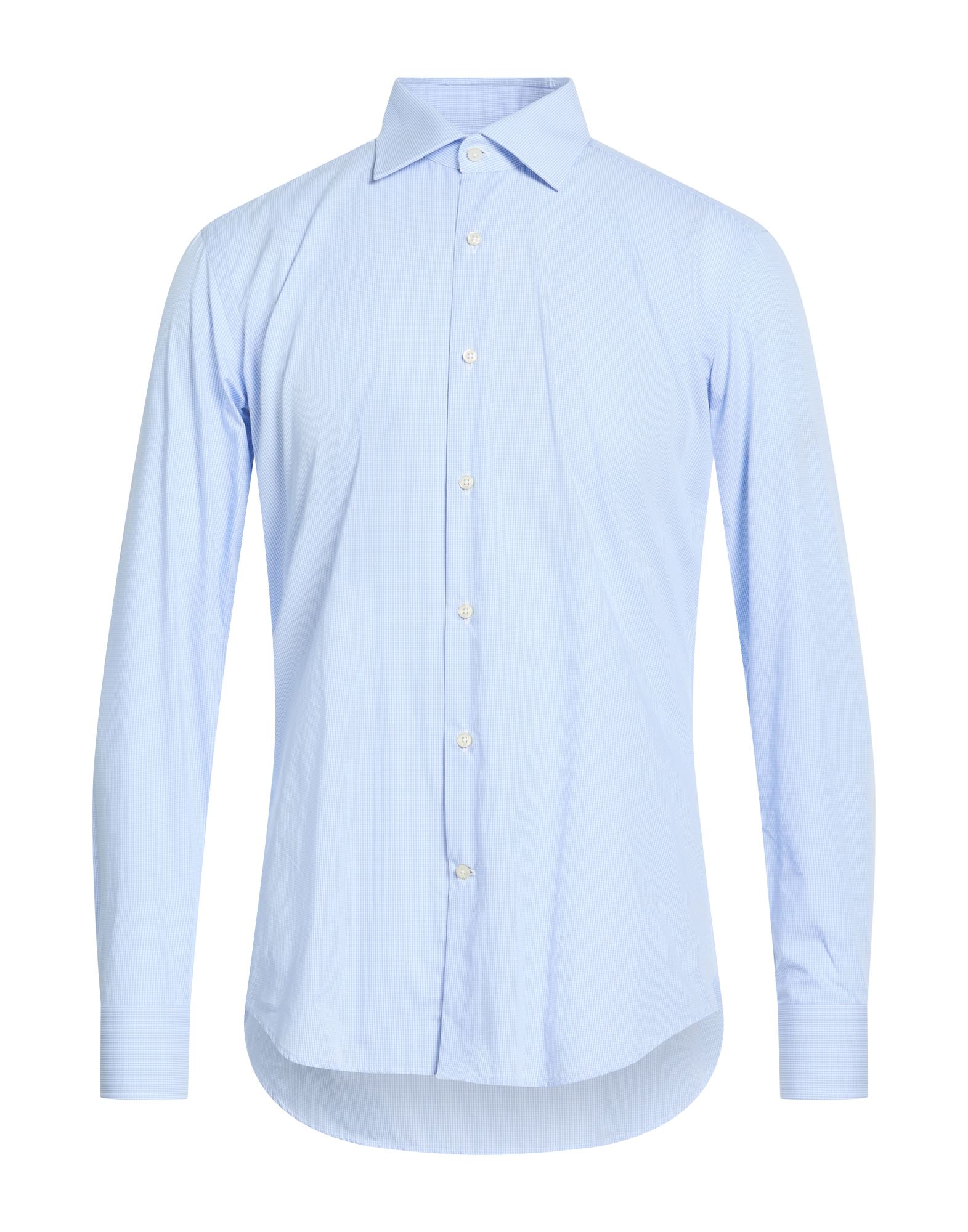 GHIRARDELLI Hemd Herren Himmelblau von GHIRARDELLI