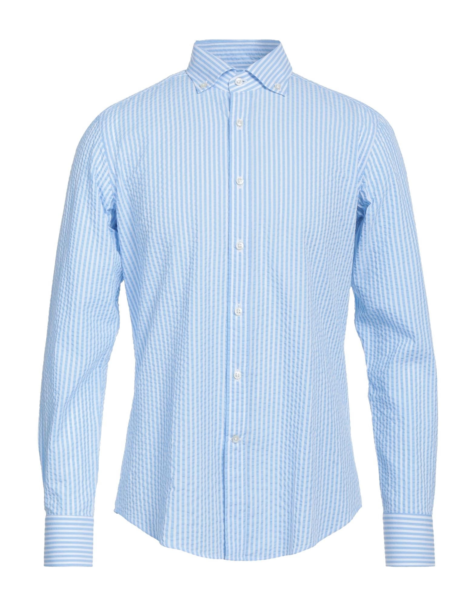 GHIRARDELLI Hemd Herren Himmelblau von GHIRARDELLI