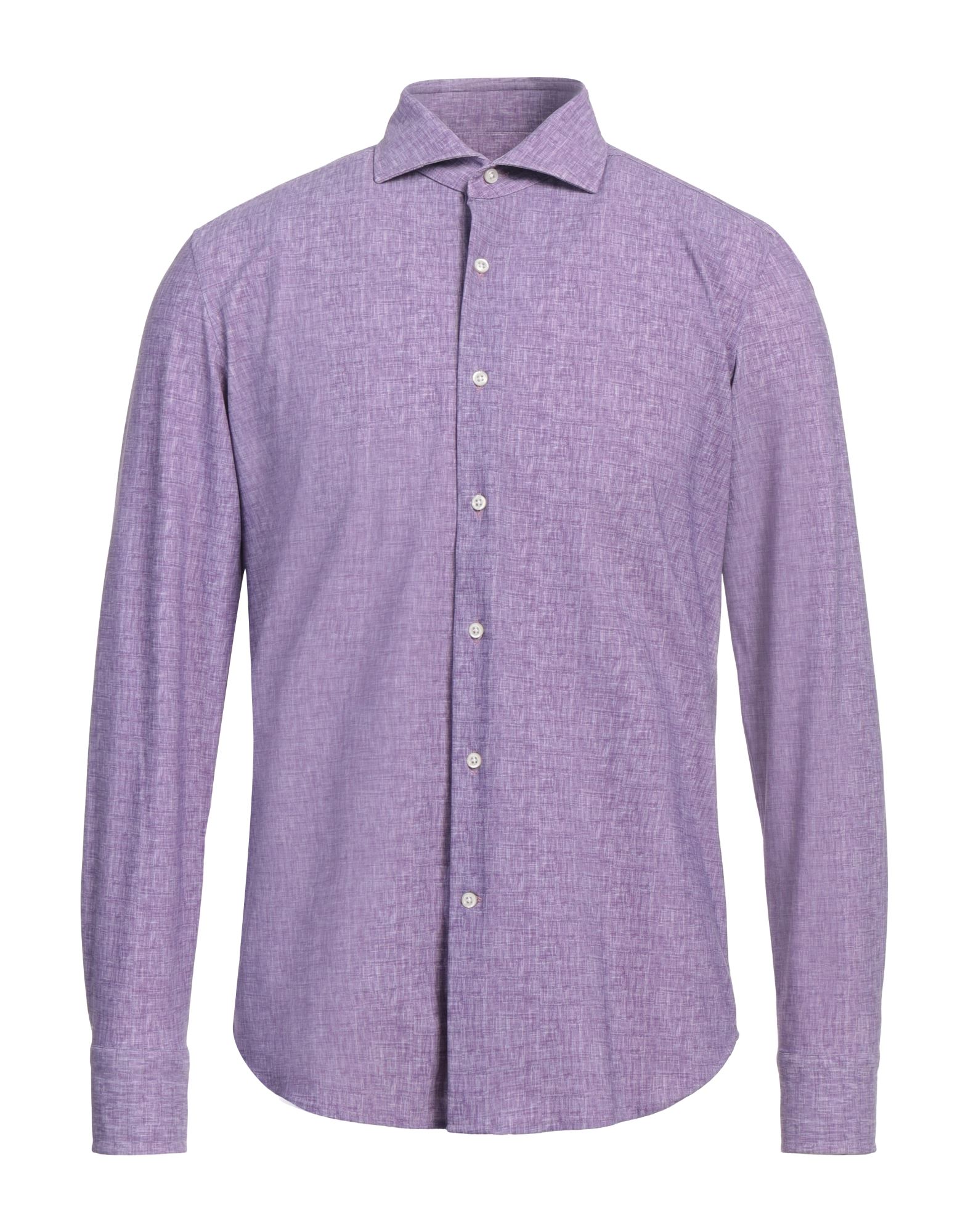 GHIRARDELLI Hemd Herren Violett von GHIRARDELLI