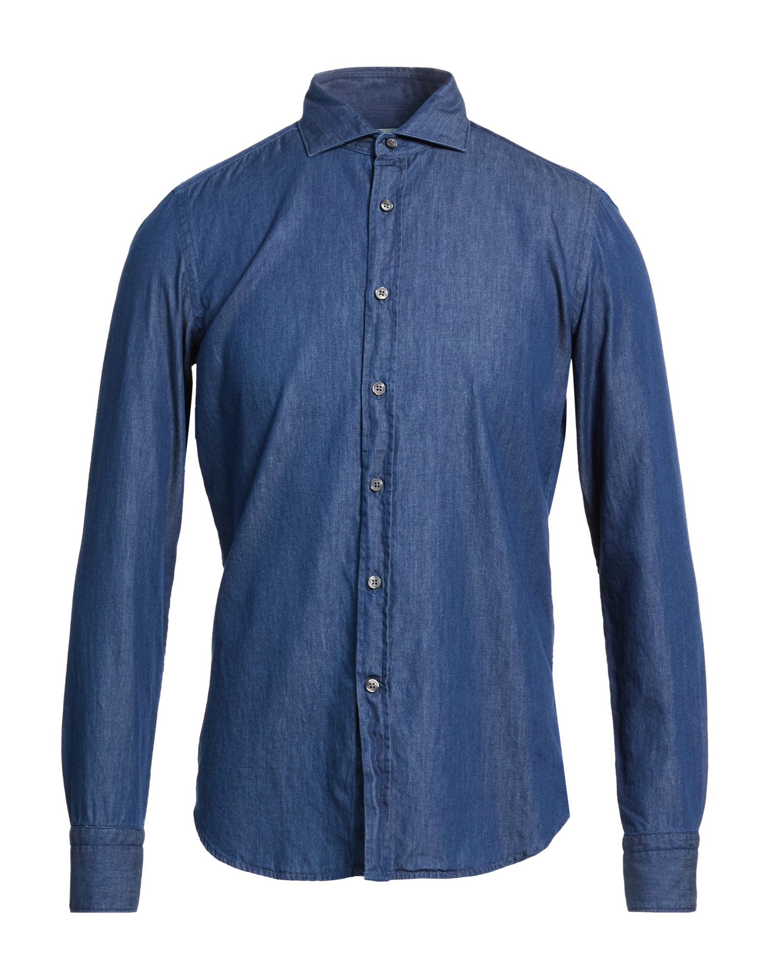 GHIRARDELLI Jeanshemd Herren Blau von GHIRARDELLI