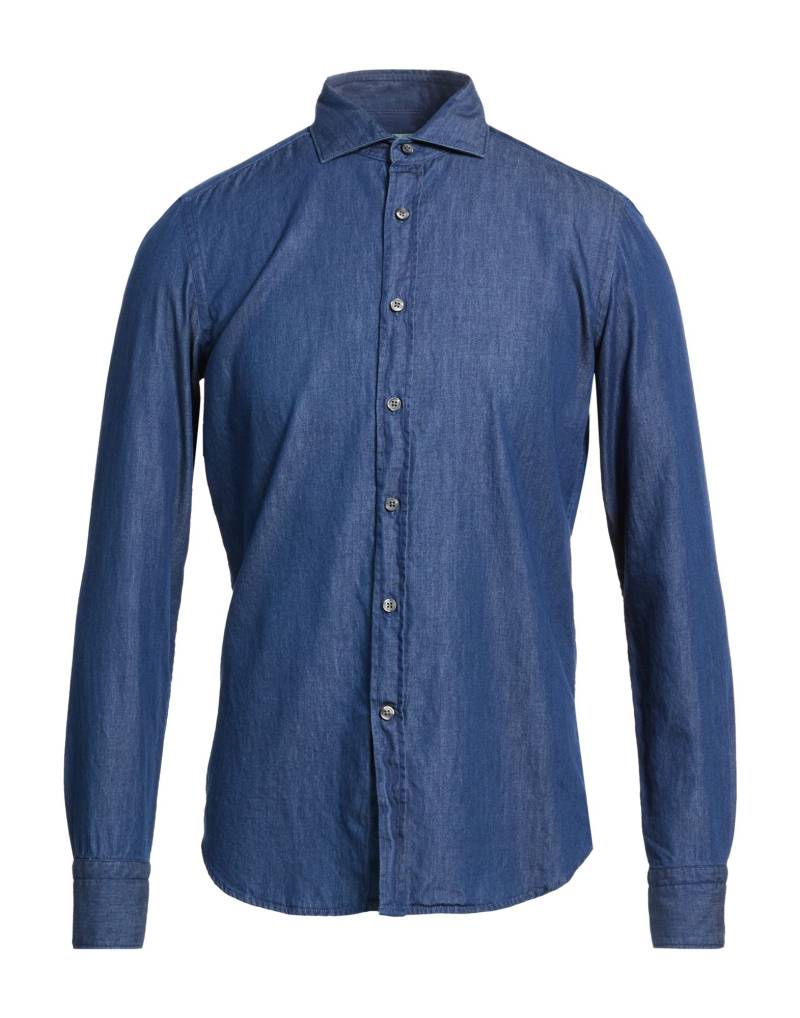 GHIRARDELLI Jeanshemd Herren Blau von GHIRARDELLI
