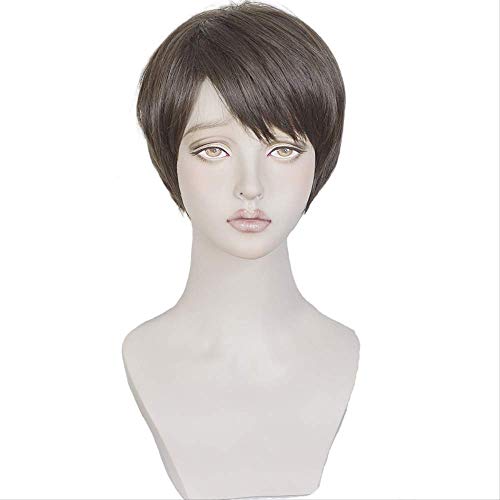 Anime Detroit Become Human Kara Wig Cosplay Brown Heat Resistant Synthetic Hair Wig + Wig Cap von GHK