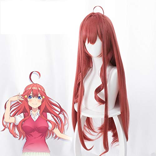 Anime Gotoubun No Hanayome The Quintessential Quintuplets Itsuki Nakano Cosplay Wigs Long Heat Resistant Synthetic Wig + Wig Cap Anime Gotoubun No Hanayome The Quintessential Quintuplets Itsuki Nakano Cosplay Wigs Long Heat Resistant Synthetic Wig + Wig Cap von GHK