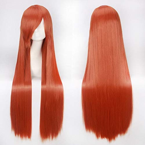 GHK 100 cm Rose Net Lange Gerade Anime Cosplay Perücke Blonde Grün Rot Lila Weiß Halloween Kostüm Perücken Für Frauen Synthetische Haar 21 GHK 100 cm Rose Net Lange Gerade Anime Cosplay Perücke Blonde Grün Rot Lila Weiß Halloween Kostüm Perücken Für Frauen Synthetische Haar 21 von GHK