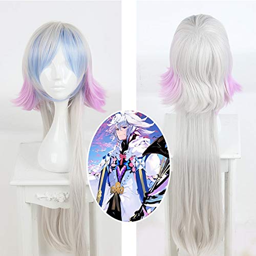 GHK 100cm lange FGO Schicksal Großauftrag Cosplay Perücke Diener Caster Merlin Kunsthaar GHK 100cm lange FGO Schicksal Großauftrag Cosplay Perücke Diener Caster Merlin Kunsthaar von GHK