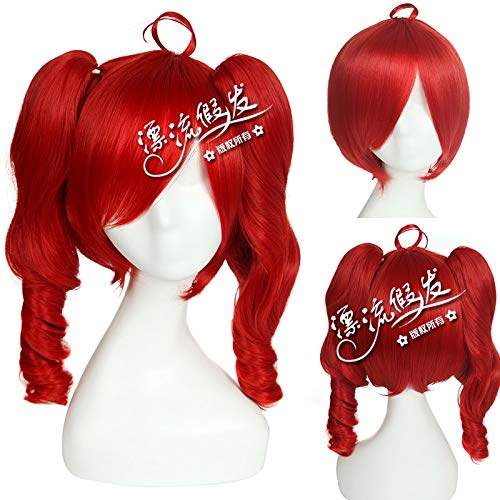 GHK Biamoxer 2018 Vocaloid Miku Symphony Cosplay Perücke Kasane Teto Curly Pigtails Kunsthaar von GHK