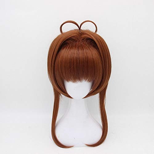 GHK Card Captor KINOMOTO SAKURA Cosplay Perücke Braun Blonde Halloween Kostüm Kunsthaar Perücken Für Frauen Hohe qualität braun GHK Card Captor KINOMOTO SAKURA Cosplay Perücke Braun Blonde Halloween Kostüm Kunsthaar Perücken Für Frauen Hohe qualität braun von GHK