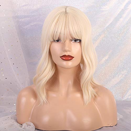 GHK Lange Synthetische Perücken Mit Pony Mixed Blonde Braun Natürliche Welle Perücken Für Weiße Frauen Cosplay Perücken Hitzebeständige Faser Perücken lc210-2 GHK Lange Synthetische Perücken Mit Pony Mixed Blonde Braun Natürliche Welle Perücken Für Weiße Frauen Cosplay Perücken Hitzebeständige Faser Perücken lc210-2 von GHK