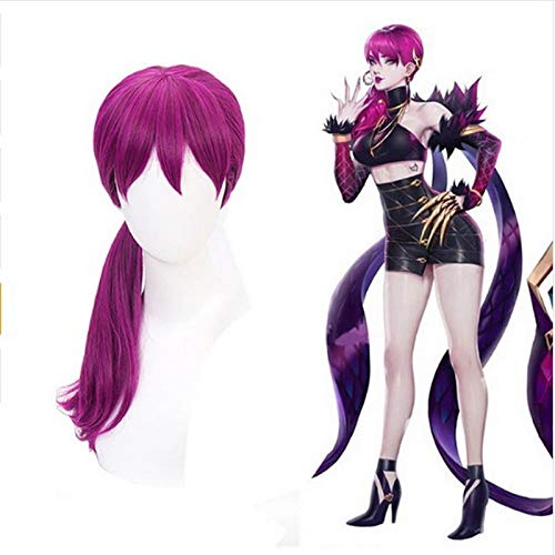GHK League Of Legends LOL K/DA Evelynn Agonys Umarmung Lange Perücke Cosplay KDA Frauen Hitzebeständige Kunsthaarperücken GHK League Of Legends LOL K/DA Evelynn Agonys Umarmung Lange Perücke Cosplay KDA Frauen Hitzebeständige Kunsthaarperücken von GHK