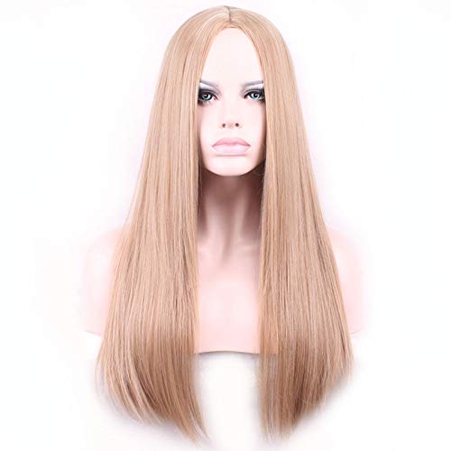 GHK Mode Billig Europäischen Beliebte Gerade Lolita Lange Blonde Perücke Cosplay Kostüm Kunsthaar Perücken Für Frauen Mittelteil GHK Mode Billig Europäischen Beliebte Gerade Lolita Lange Blonde Perücke Cosplay Kostüm Kunsthaar Perücken Für Frauen Mittelteil von GHK