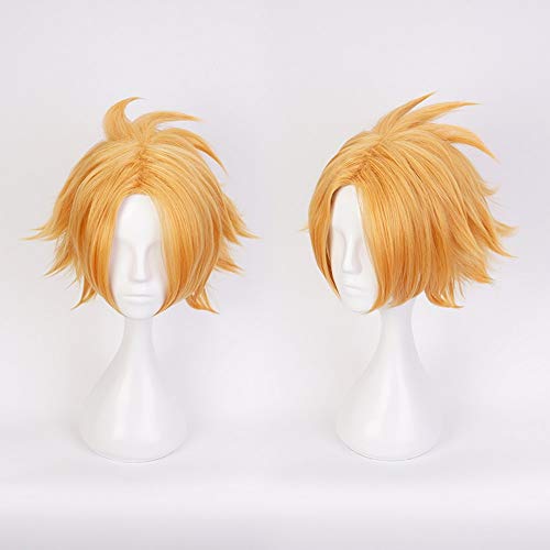 GHK Party Rollenspiel Boku no Hero Academia Kaminari Denki Perücke Cosplay Kostüm My Hero Academia Männer Frauen Kurze Kunsthaarperücken von GHK