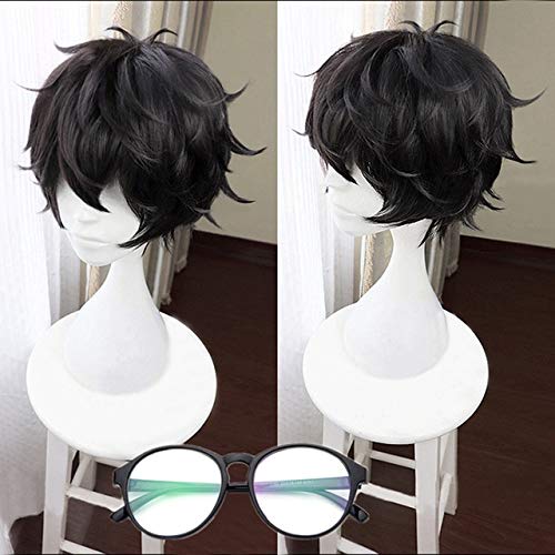 P5 Persona 5 Hero Kurusu Akira Ryuji Sakamoto Anne Takamaki Yusuke Kitagawa Haru Okumura Futaba Sakura Takemi Tae Cosplay Wig Wig and Glasses P5 Persona 5 Hero Kurusu Akira Ryuji Sakamoto Anne Takamaki Yusuke Kitagawa Haru Okumura Futaba Sakura Takemi Tae Cosplay Wig Wig and Glasses von GHK