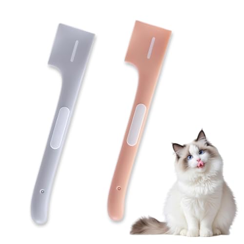GHPKOTW 2 Stück 16Cm Löffel Futterdosenlöffel Silikon Tierfutter Dosenlöffel Langer Griff Haustierfutter Rührlöffel Katzenfutter Für Tierfutter Praktische Mischlöffel Für Hunde Katzen(Rosa Grau) GHPKOTW 2 Stück 16Cm Löffel Futterdosenlöffel Silikon Tierfutter Dosenlöffel Langer Griff Haustierfutter Rührlöffel Katzenfutter Für Tierfutter Praktische Mischlöffel Für Hunde Katzen(Rosa Grau) von GHPKOTW