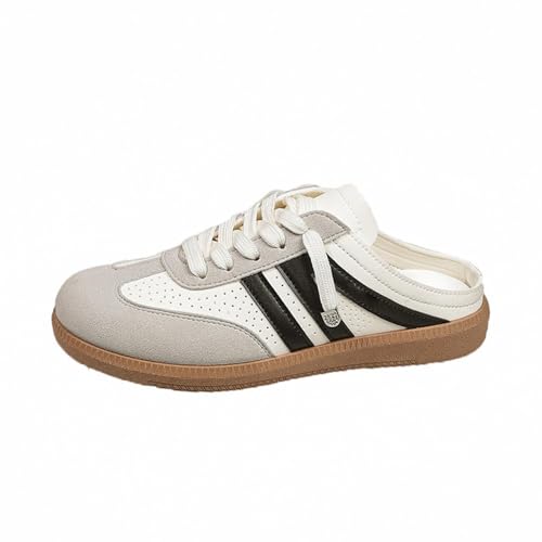 Colorblock-Sneaker für Damen, trendige Slip-On-Freizeitschuhe, stilvoll, bequem, atmungsaktiv, Schuhe für den täglichen Gebrauch, Fitnessstudio, passt, Schwarz , 39 EU Colorblock-Sneaker für Damen, trendige Slip-On-Freizeitschuhe, stilvoll, bequem, atmungsaktiv, Schuhe für den täglichen Gebrauch, Fitnessstudio, passt, Schwarz , 39 EU von GHTRHSB
