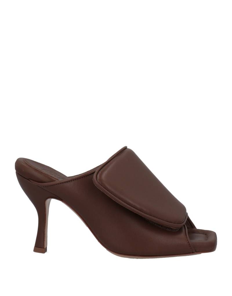 GIA BORGHINI Sandale Damen Braun von GIA BORGHINI