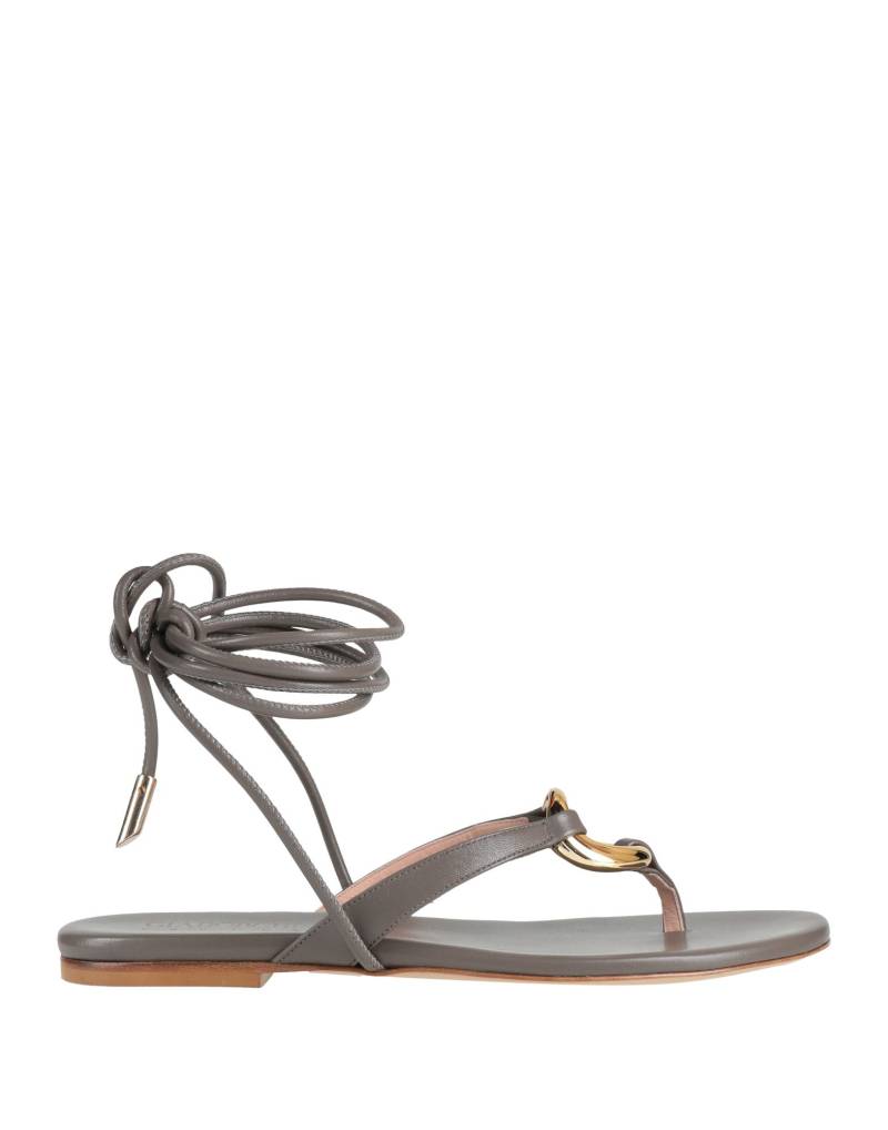 GIA BORGHINI Sandale Damen Grau von GIA BORGHINI