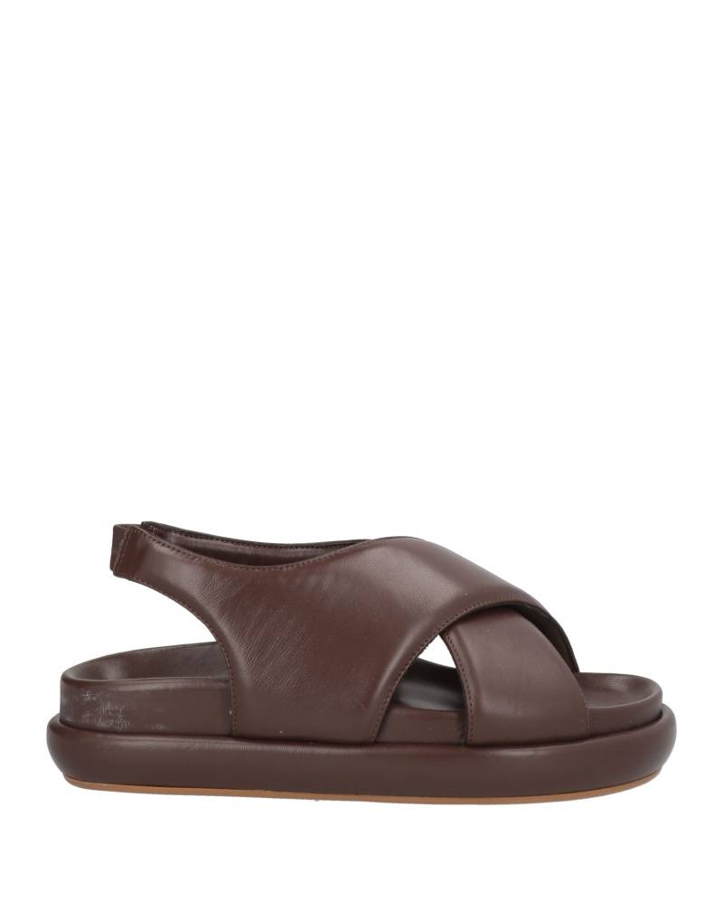 GIA BORGHINI Sandale Damen Schokobraun von GIA BORGHINI