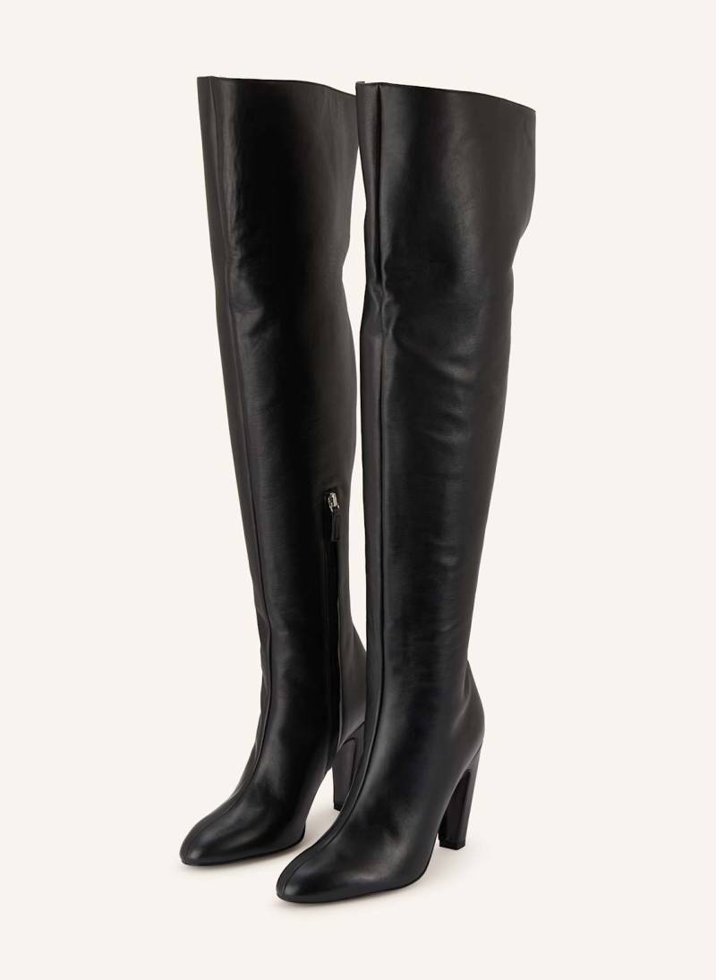 Gia Borghini Overknee-Stiefel Louise schwarz von GIA BORGHINI