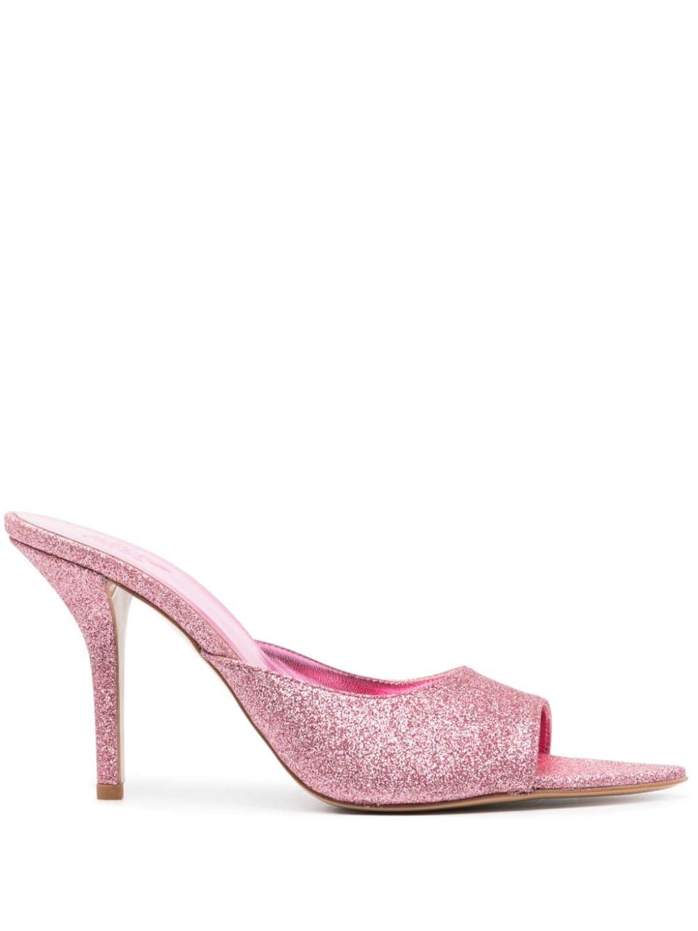 GIABORGHINI x Pernille Teisbaek Perni Mules 100mm - Rosa von GIABORGHINI