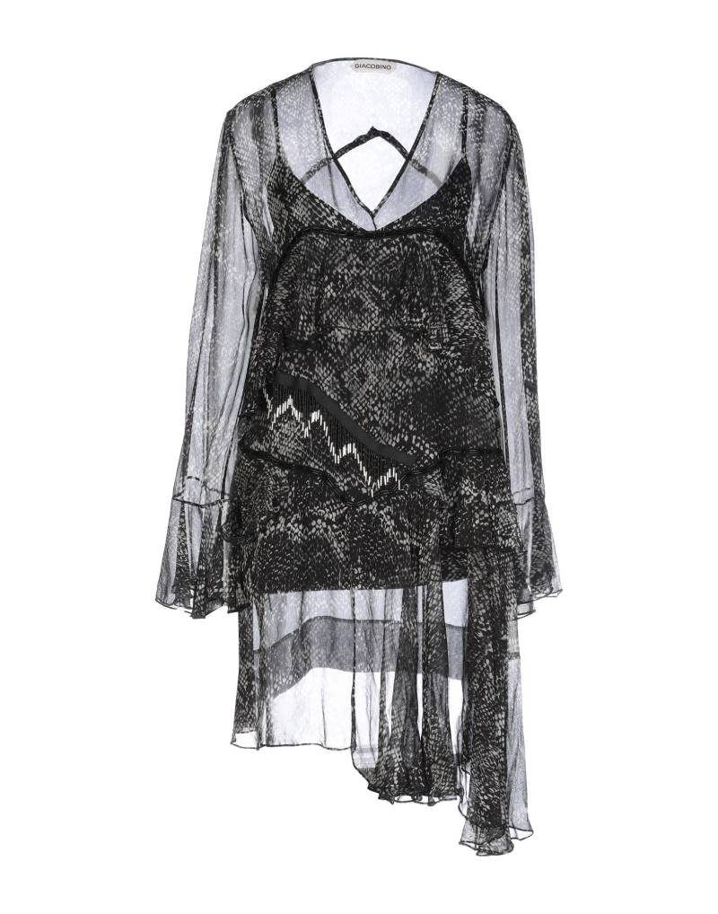 GIACOBINO Mini-kleid Damen Braungrau von GIACOBINO