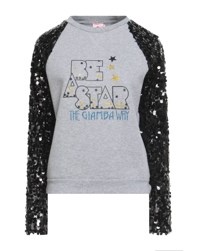 GIAMBA Sweatshirt Damen Grau von GIAMBA