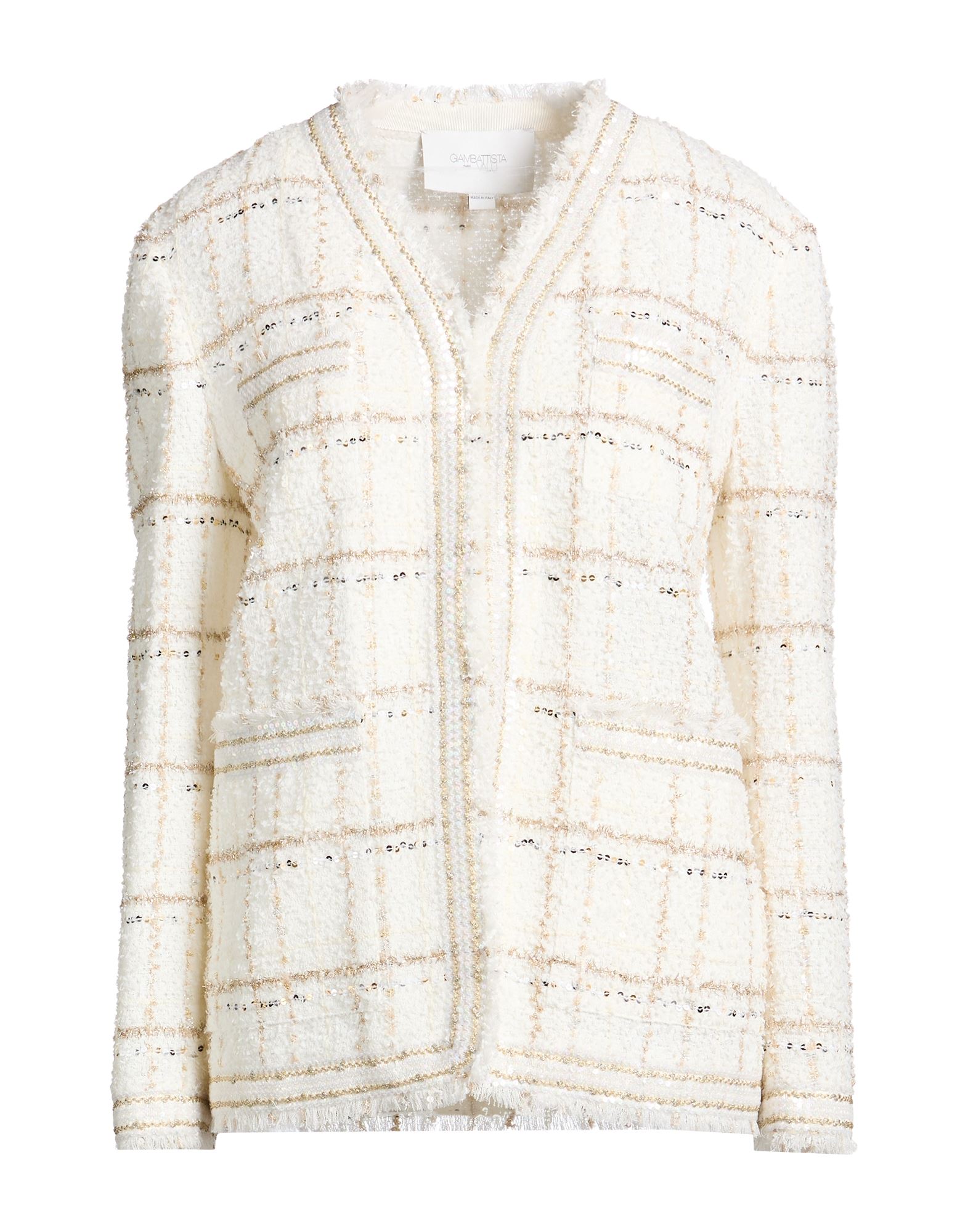 GIAMBATTISTA VALLI Jacke & Anorak Damen Weiß von GIAMBATTISTA VALLI