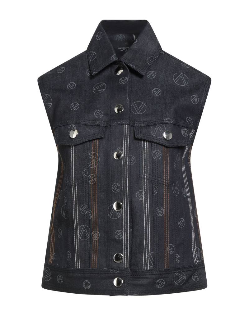 GIAMBATTISTA VALLI Jeansjacke/-mantel Damen Blau von GIAMBATTISTA VALLI
