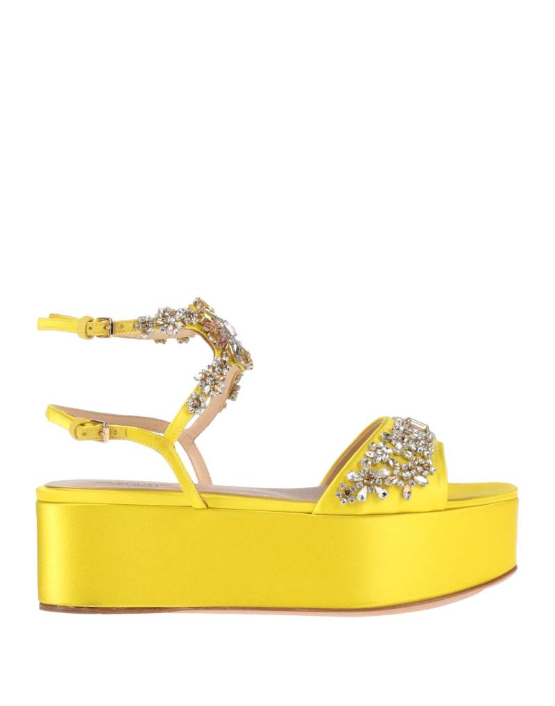 GIAMBATTISTA VALLI Sandale Damen Gelb von GIAMBATTISTA VALLI