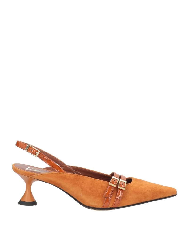 GIAMPAOLO VIOZZI Pumps Damen Braun von GIAMPAOLO VIOZZI