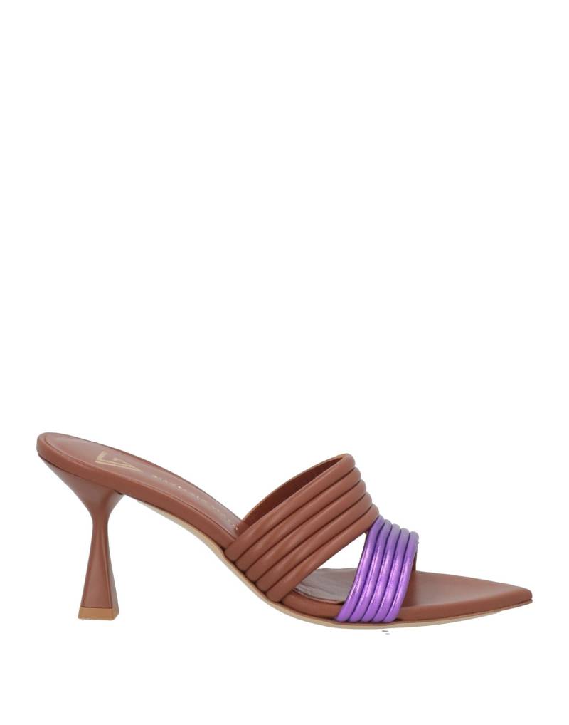 GIAMPAOLO VIOZZI Sandale Damen Braun von GIAMPAOLO VIOZZI