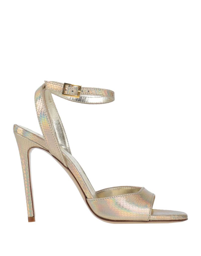 GIAMPAOLO VIOZZI Sandale Damen Platin von GIAMPAOLO VIOZZI